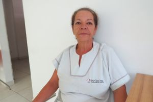 Novidades: Maria Aparecida Viana, da Higiene e Limpeza, trabalha na Santa Casa há quase 20 anos