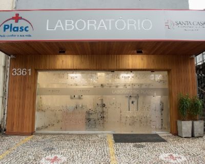 Santa Casa inaugura novo laboratório Plasc (Data da publicacao)