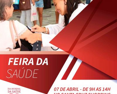 Feira oferece exames gratuitos no Dia Mundial da Saúde (02/04/2018 16:26:02)