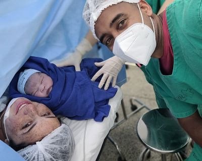 João Gabriel é o primeiro bebê nascido na Santa Casa JF em 2022 (Data da publicacao)