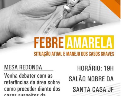 Santa Casa promove evento para discutir atuação em casos suspeitos de febre amarela (Data da publicacao)