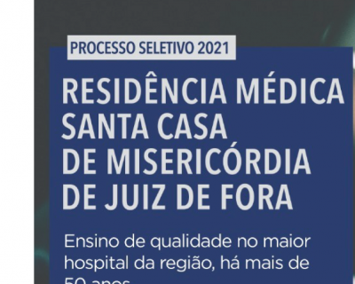 Santa Casa oferta 21 vagas para Residência Médica (29/09/2020 15:19:24)