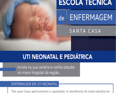 Inscrições abertas: curso de UTI Neonatal e Pediátrica (08/06/2018 15:13:57)