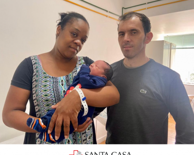 Gaell é o primeiro bebê nascido na Santa Casa JF em 2023 (Data da publicacao)