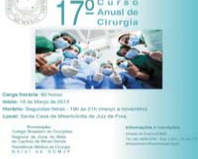 Curso Anual de Cirurgia comeÃ§a hoje (18/03/2013 10:17:51)